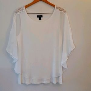 L.N.Studio, White pullover blouse